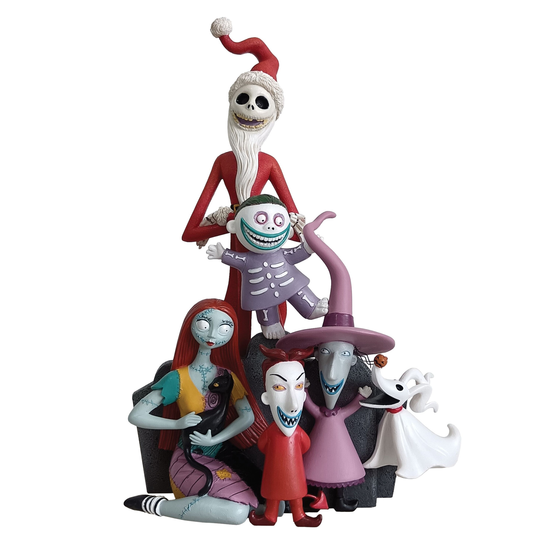 Décoration Sommet De Sapin Jack Skellington (L'Étrange Noël) - Peluche, 22x25x12cm, Pour Noël Halloween