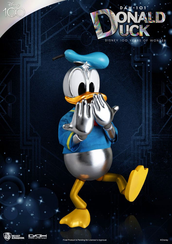 Donald Duck articulé Disney 100 ans de merveilles - Dynamic Action Heroes