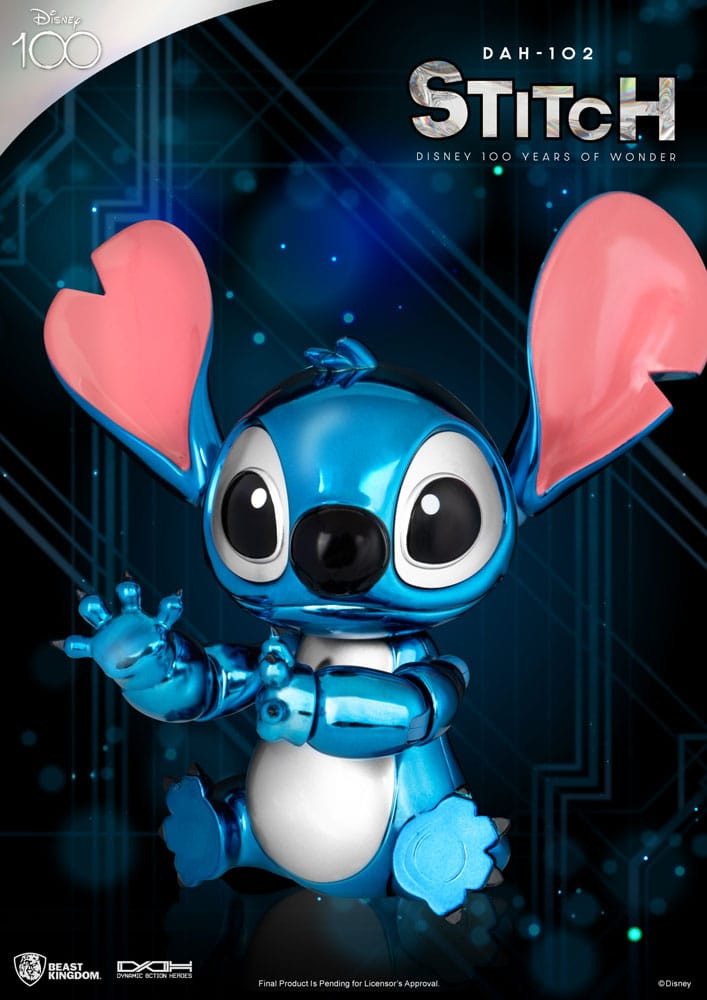 Stitch Articulé Disney 100 Years of Wonder - Dynamic Action Heroes