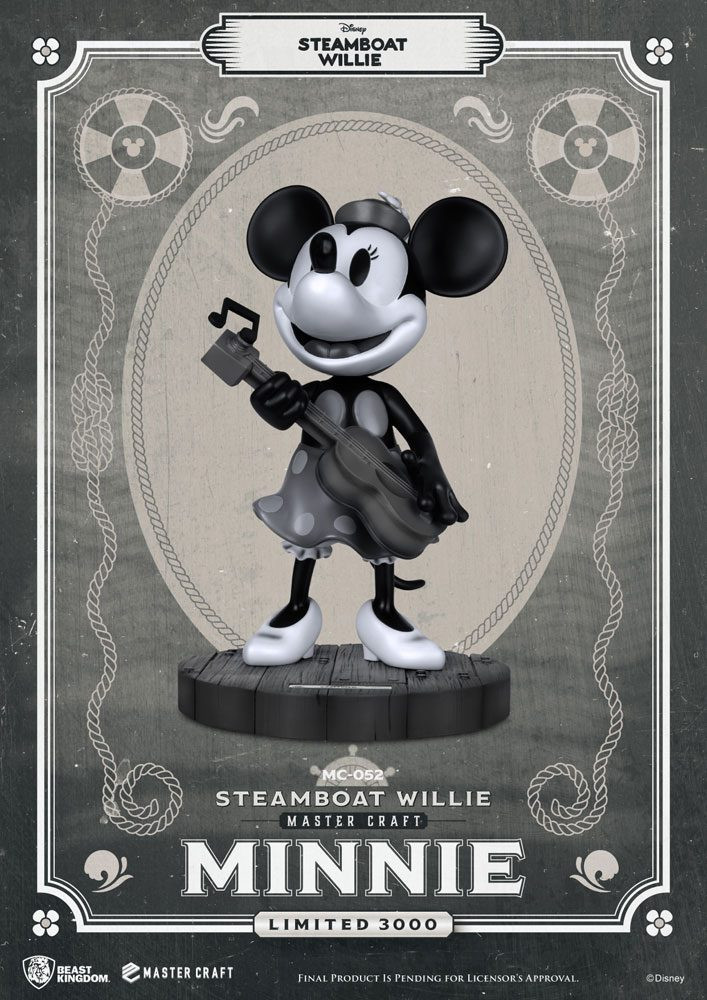 [DÉFAUT] STEAMBOAT WILLIE MINNIE - DISNEY MASTERCRAFT