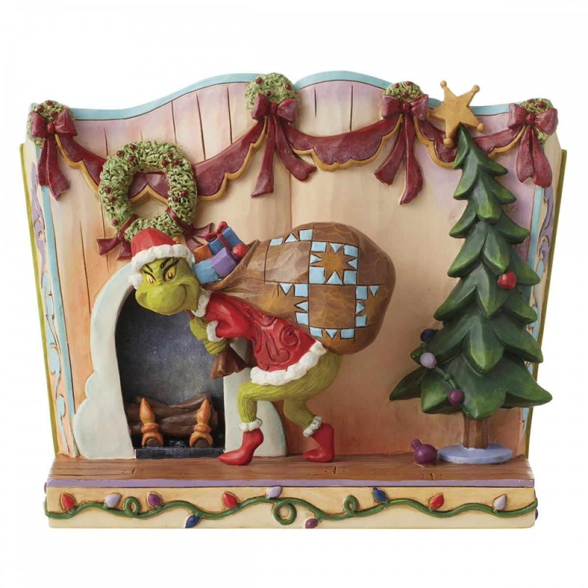 GRINCH VOLANT DES CADEAUX - JIM SHORE GRINCH