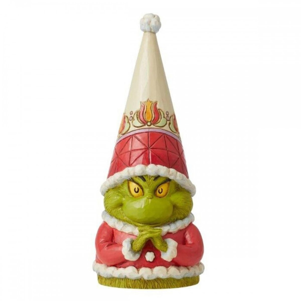 GRINCH GNOME AVEC LES MAINS SERRÉES - JIM SHORE GRINCH