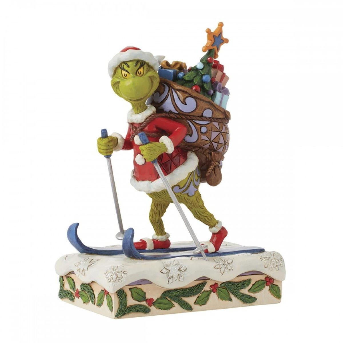 SKI GRINCH - JIM SHORE GRINCH