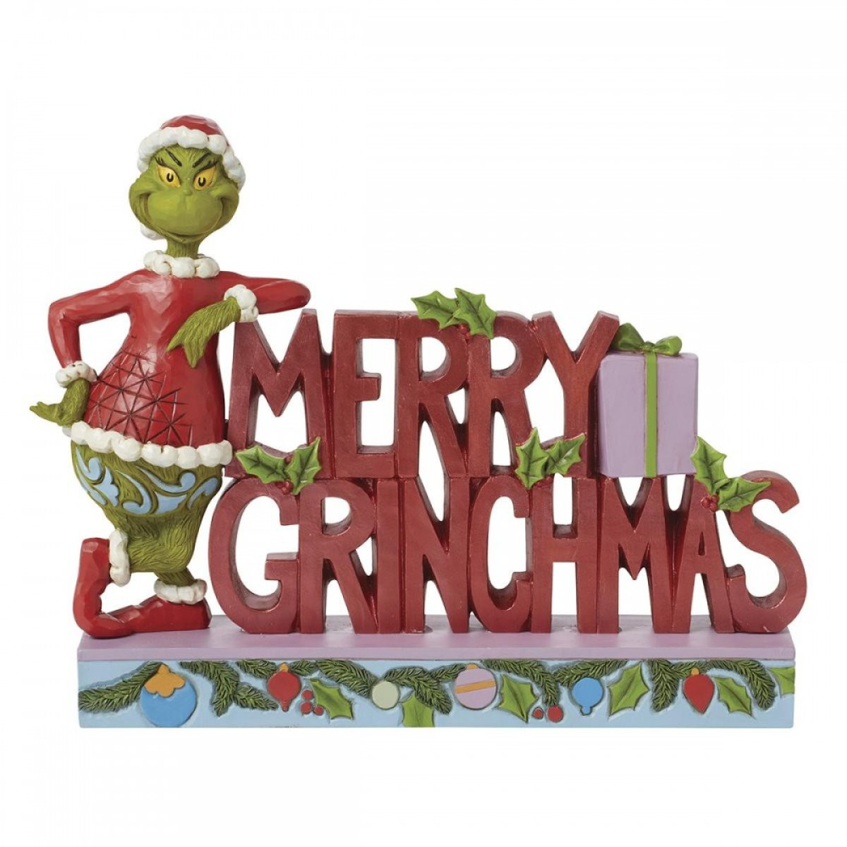 GRINCH / JOYEUX GRINCHMAS - JIM SHORE GRINCH