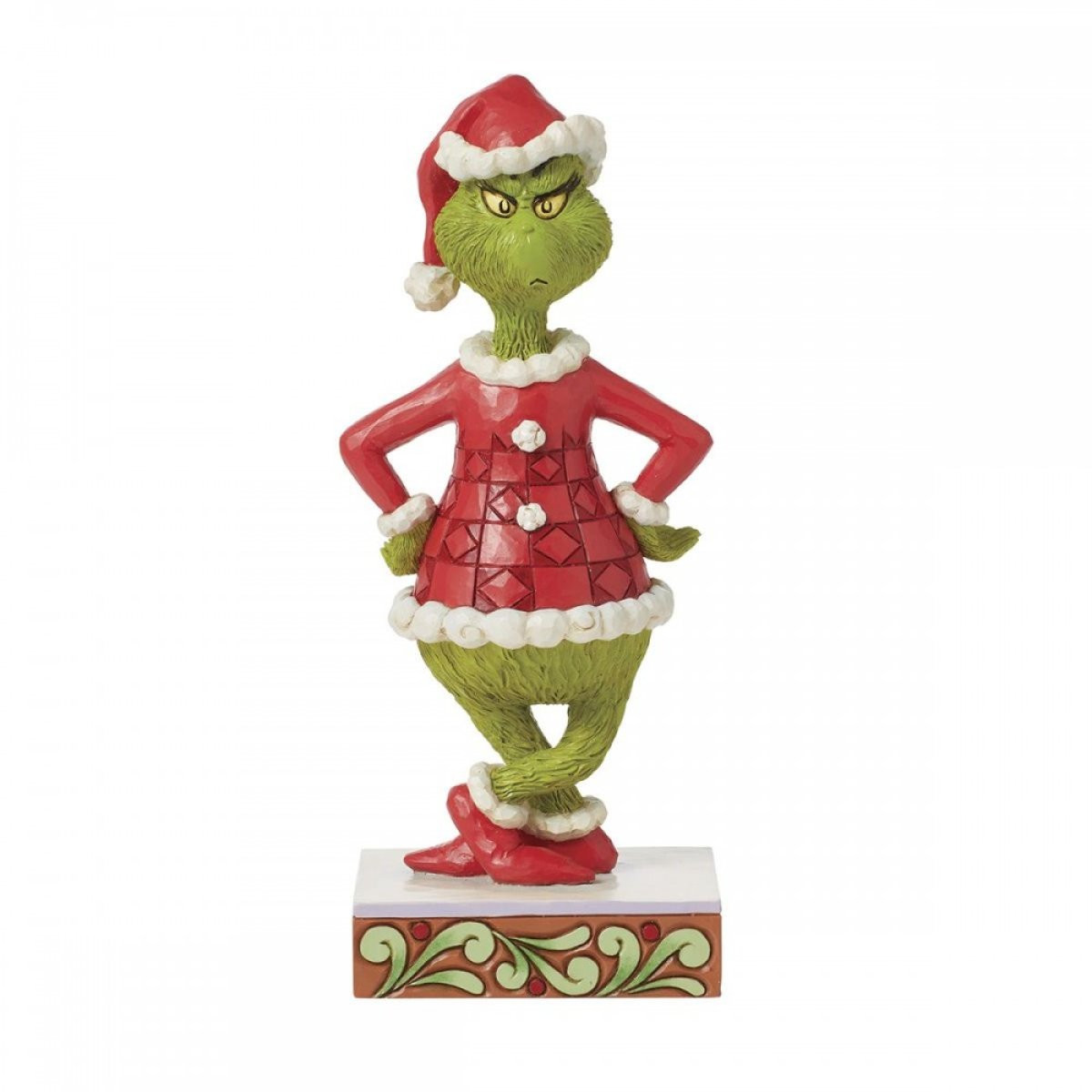 GRINCH DEBOUT - JIM SHORE GRINCH