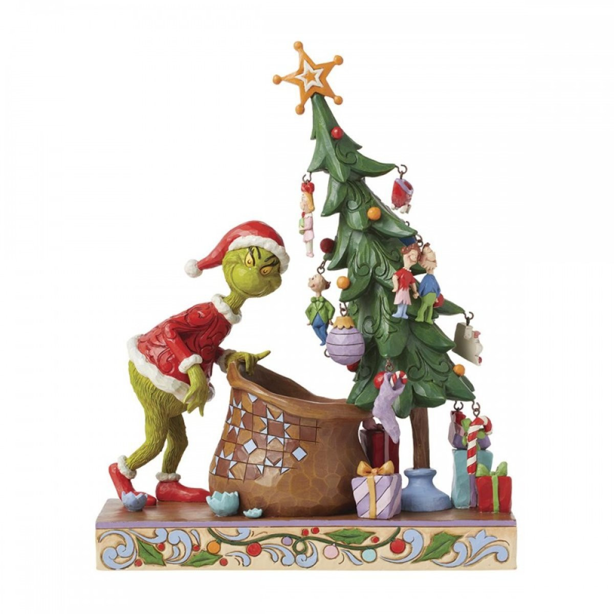 ARBRE DÉCORATIF GRINCH - JIM SHORE GRINCH