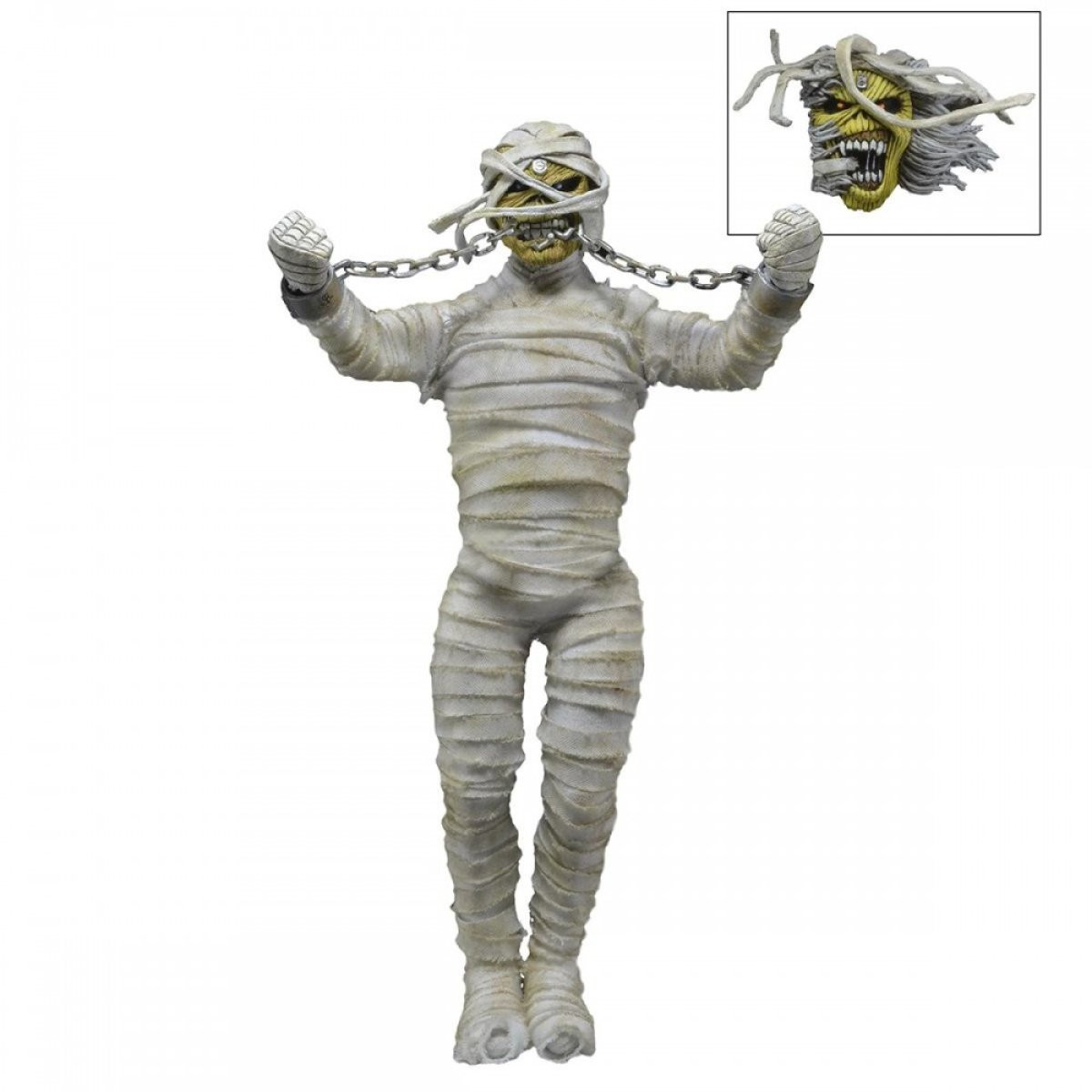 IRON MAIDEN - FIGURINE HABILLÉE - IRON MAIDEN " MUMMY " EDDIE