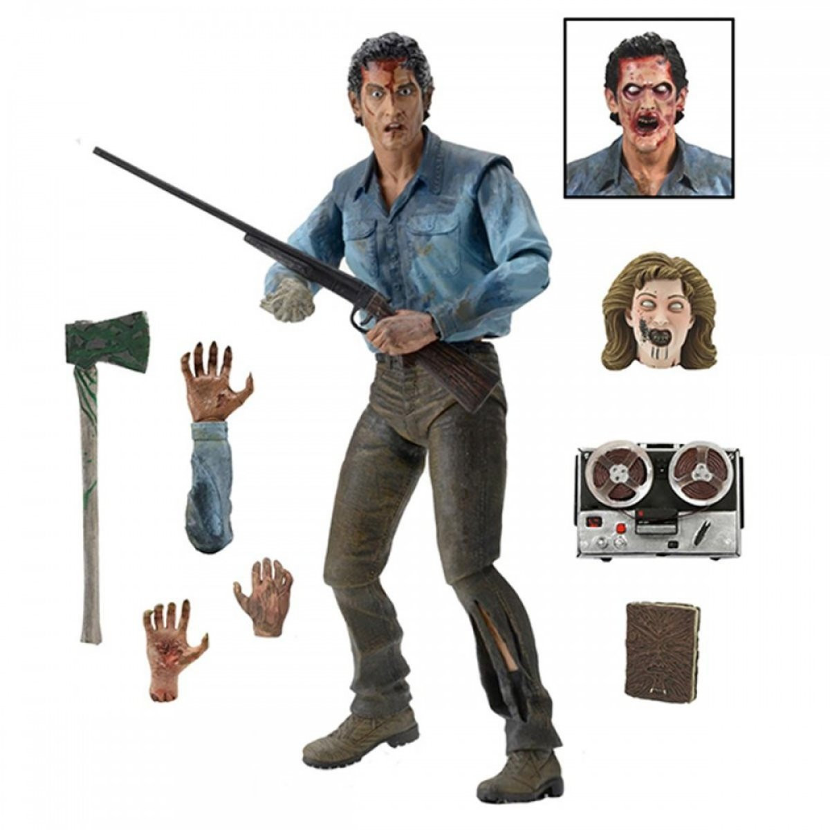 EVIL DEAD 2 - FIGURINE ARTICULÉE - ULTIMATE ASH