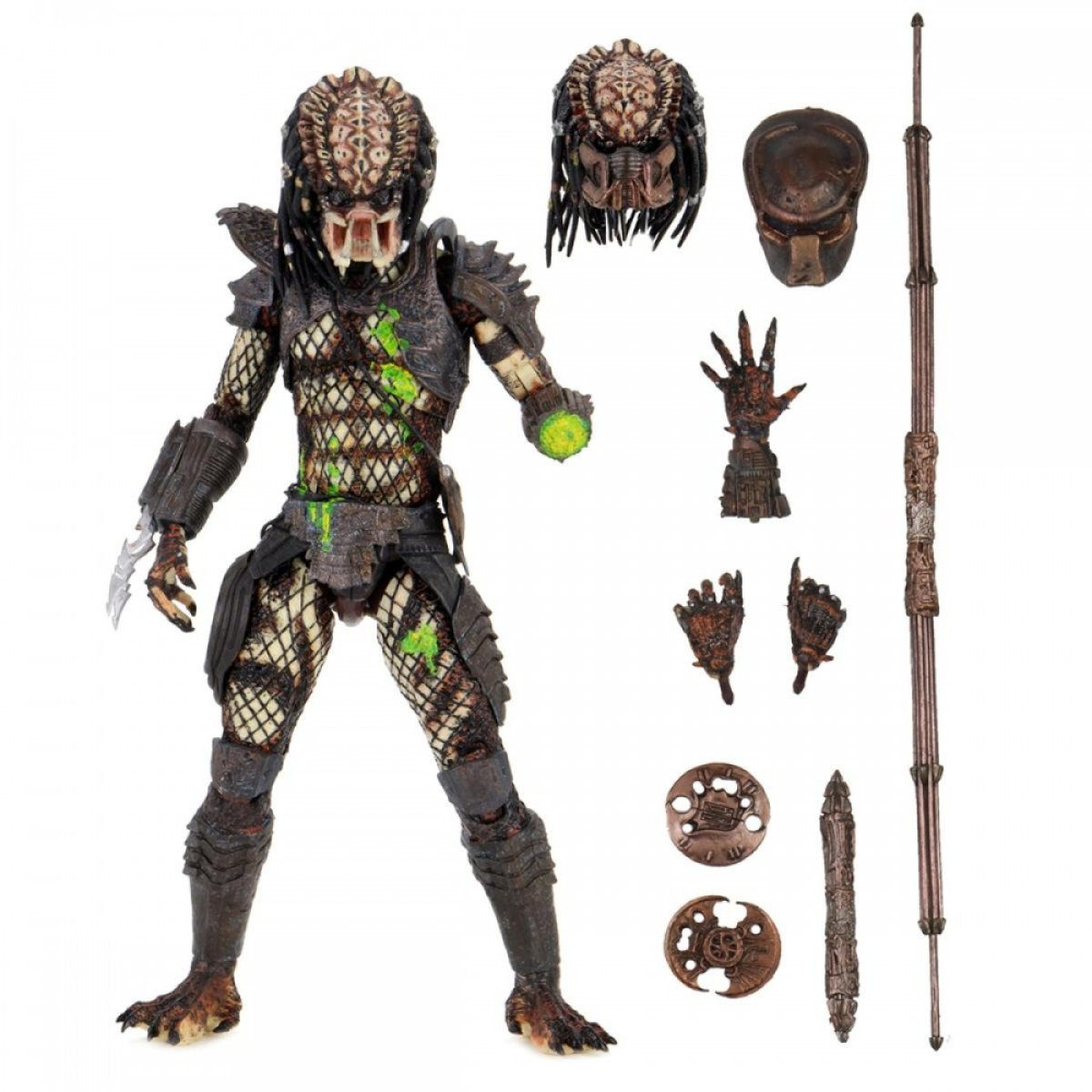 PREDATOR – FIGURINE ARTICULÉE – BATAILLE ULTIME ENDOMMAGÉE