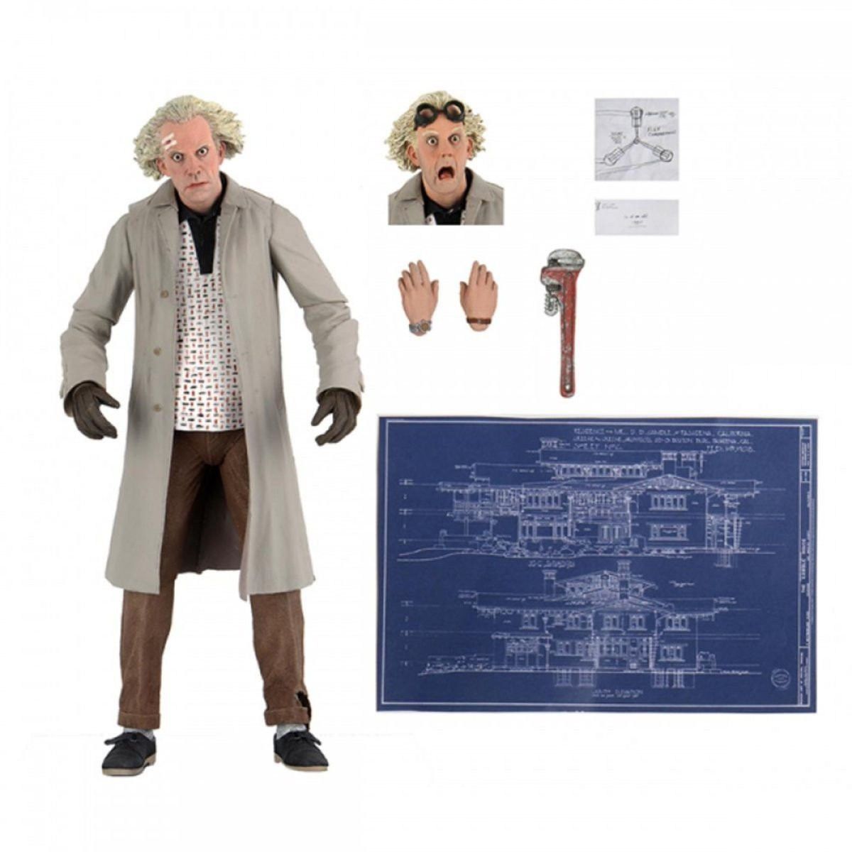 RETOUR VERS LE FUTUR – FIGURINE – ULTIMATE DOC BROWN