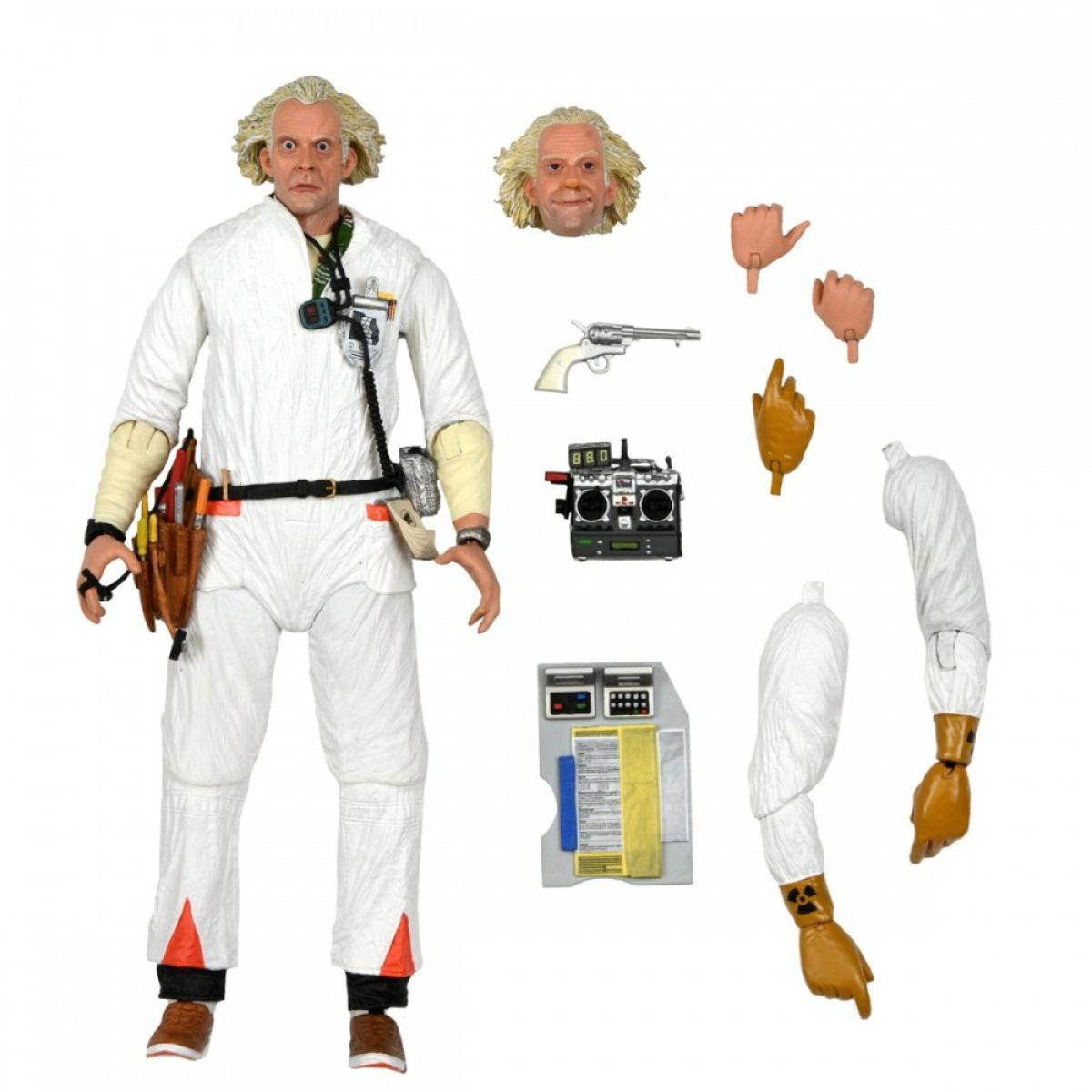 RETOUR VERS LE FUTUR – FIGURINE ARTICULÉE – ULTIMATE DOC BROWN