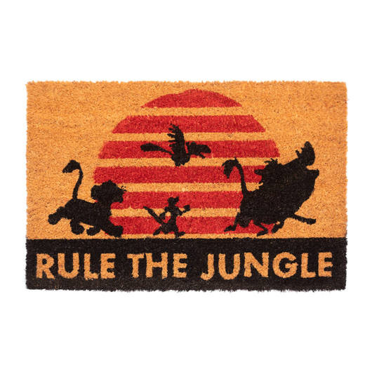 PAILLASSON DISNEY LE ROI LION RULE THE JUNGLE