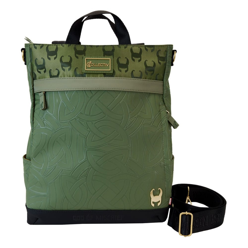 SAC À DOS CONVERTIBLE SAC TOTE LOKI CREATIVE - MARVEL LOUNGEFLY