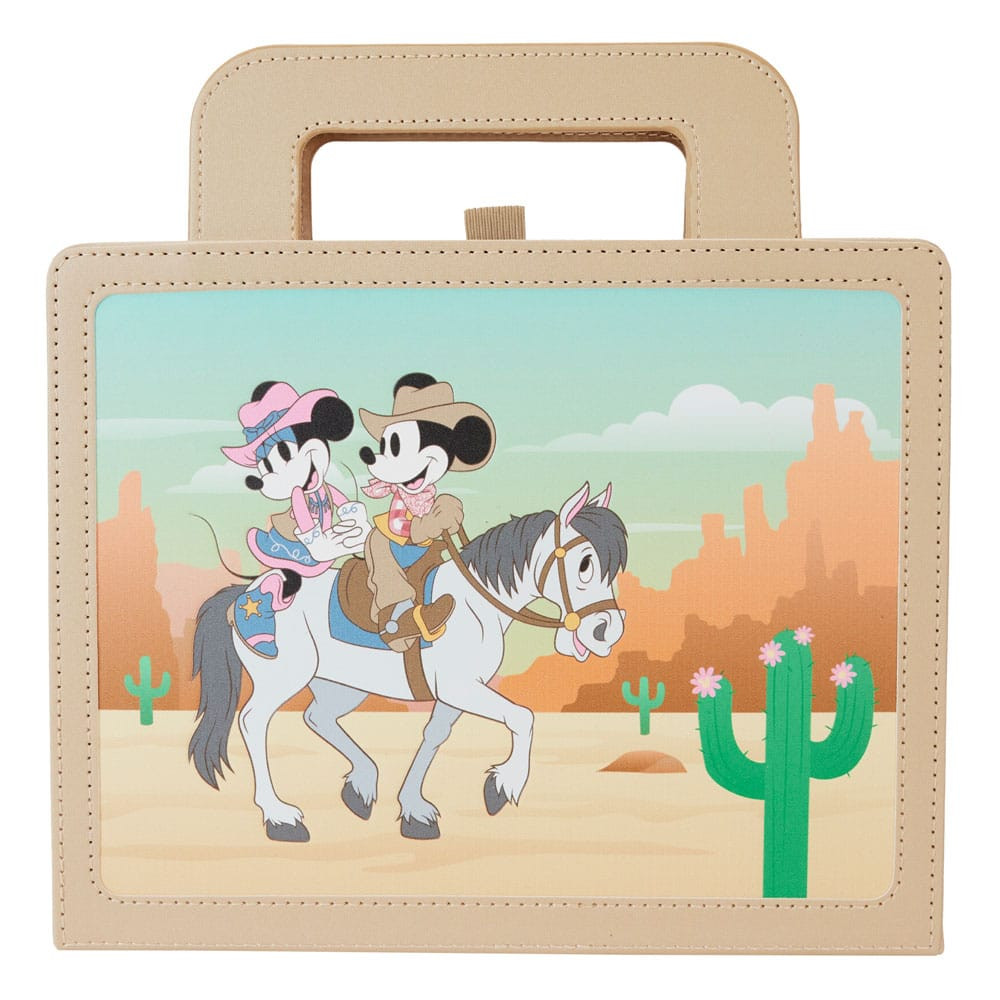 Carnet de notes Western Lunchbox Mickey et Minnie - Disney Loungefly