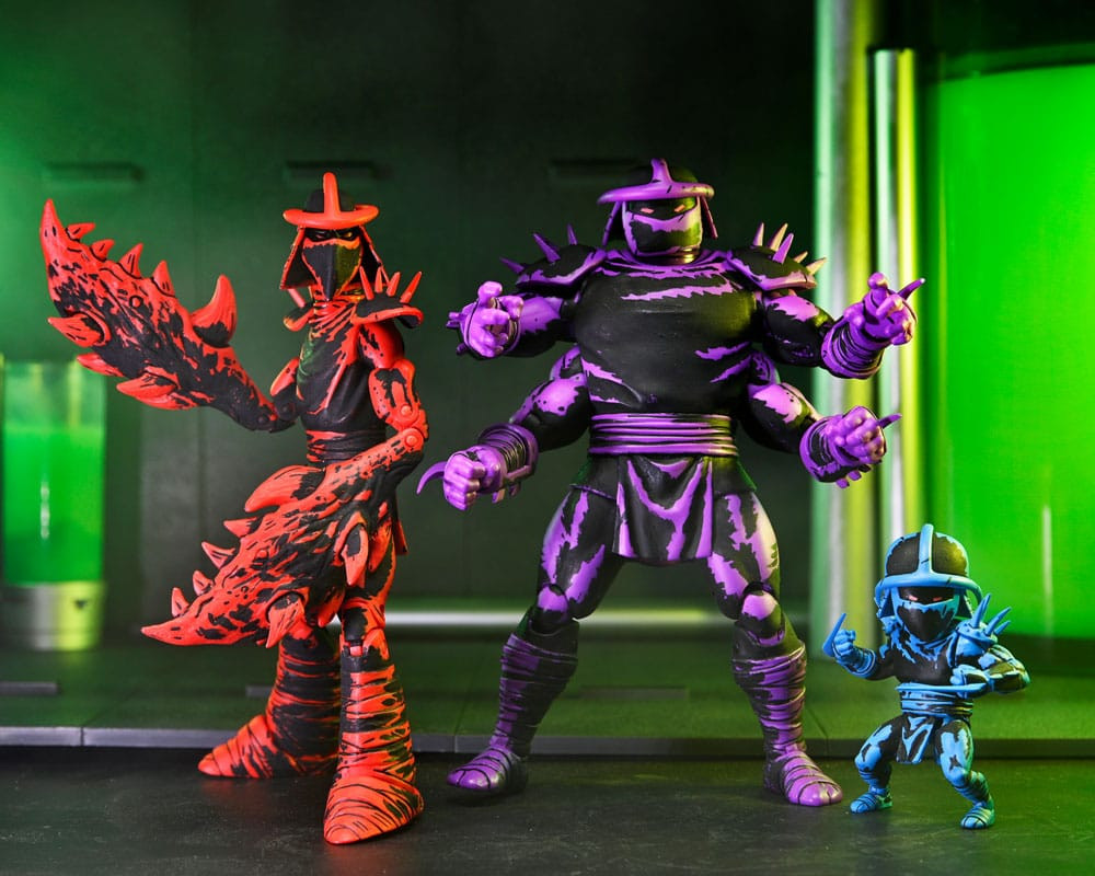 Tortues Ninja (Mirage Comics) Figurine Shredder Clones Coffret 18 cm