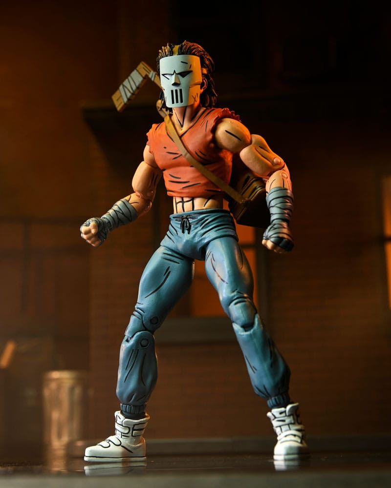 Tortues Ninja (Mirage Comics) Figurine Casey Jones en chemise rouge 18 cm