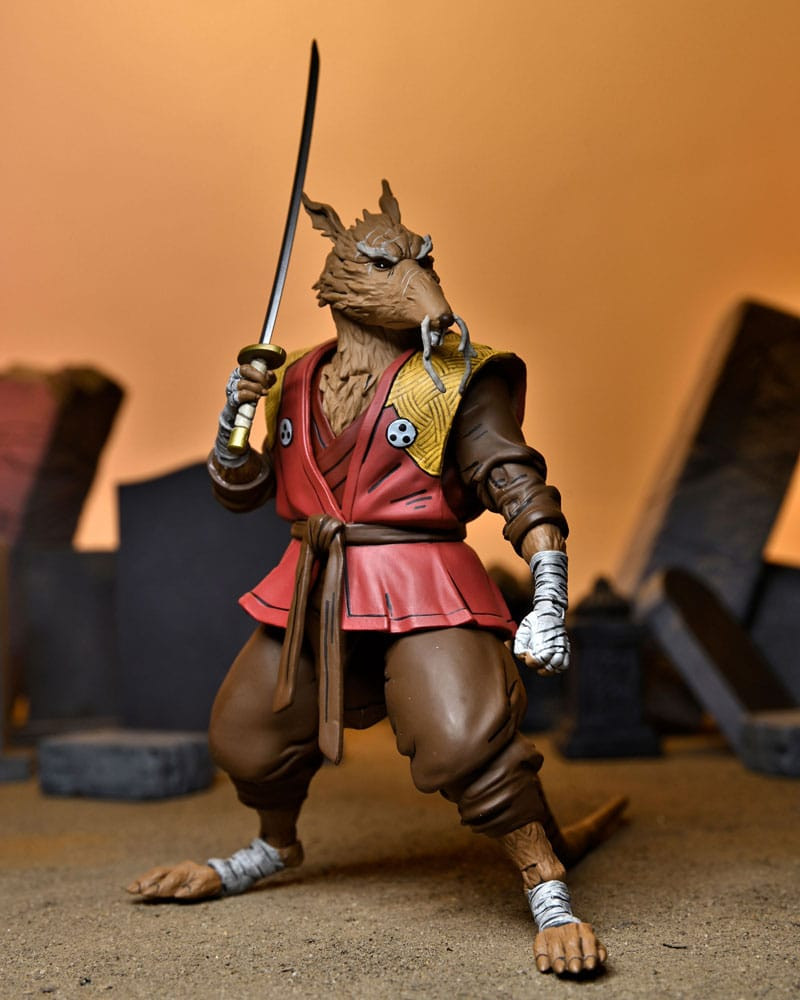 Tortues Ninja Le Dernier Ronin Figurine Ultimate Splinter 18 Cm