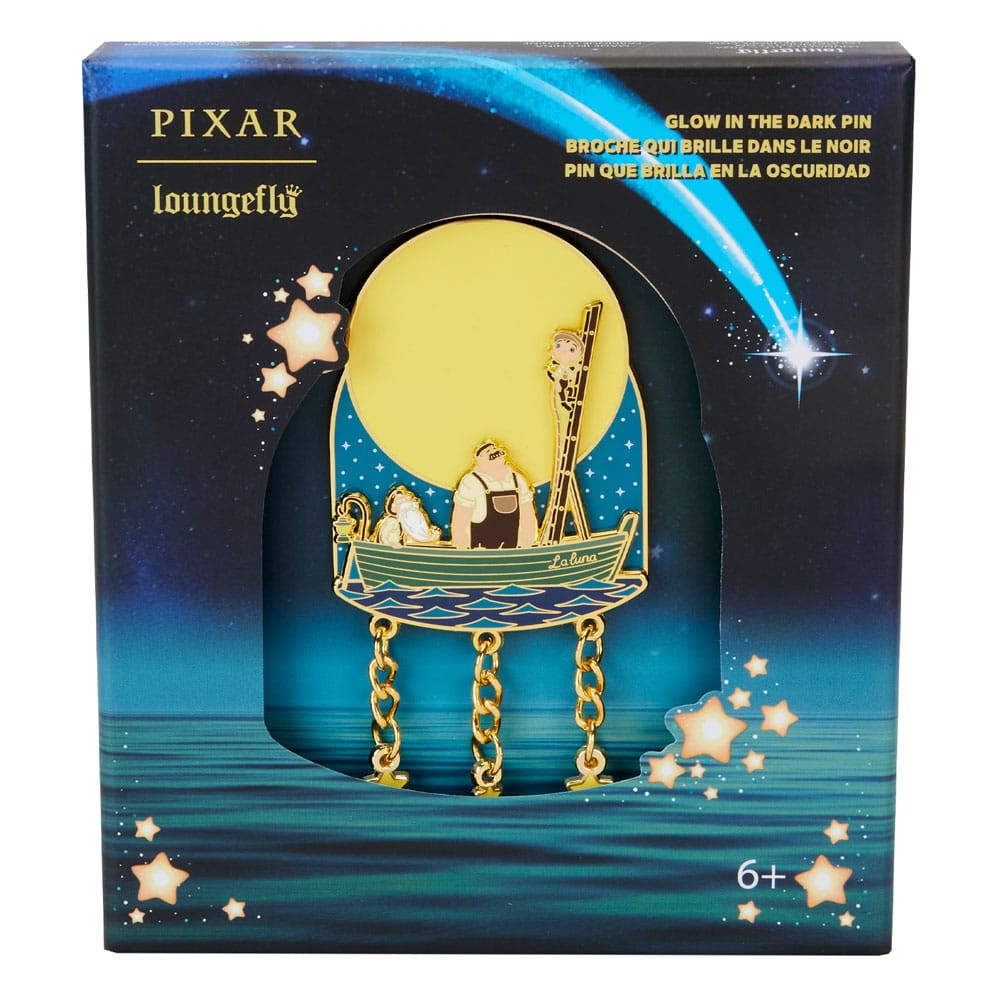 Pin's collector La Luna Brille dans le noir Edition Limitée - Disney Pixar Loungefly