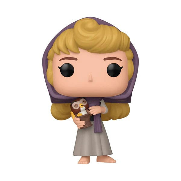 Funko Pop! 1454- Aurore avec un hibou - 65e anniversaire La Belle Au Bois Dormant