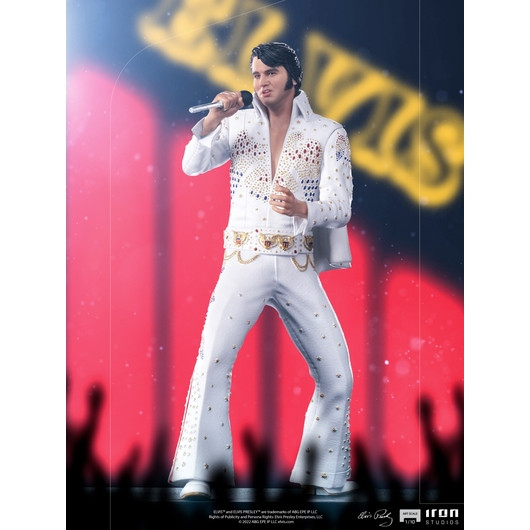 ELVIS PRESLEY 1973 Art Scale - Marvel