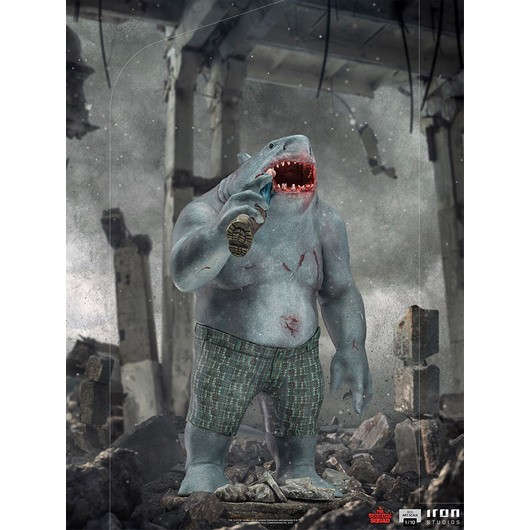 SUICIDE SQUAD KING SHARK ART SCALE - DC COMICS