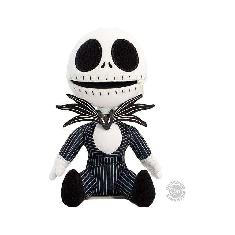 Peluche JACK SKELLINGTON avec bouche zippée - Disney L'Étrange Noël de Monsieur Jack