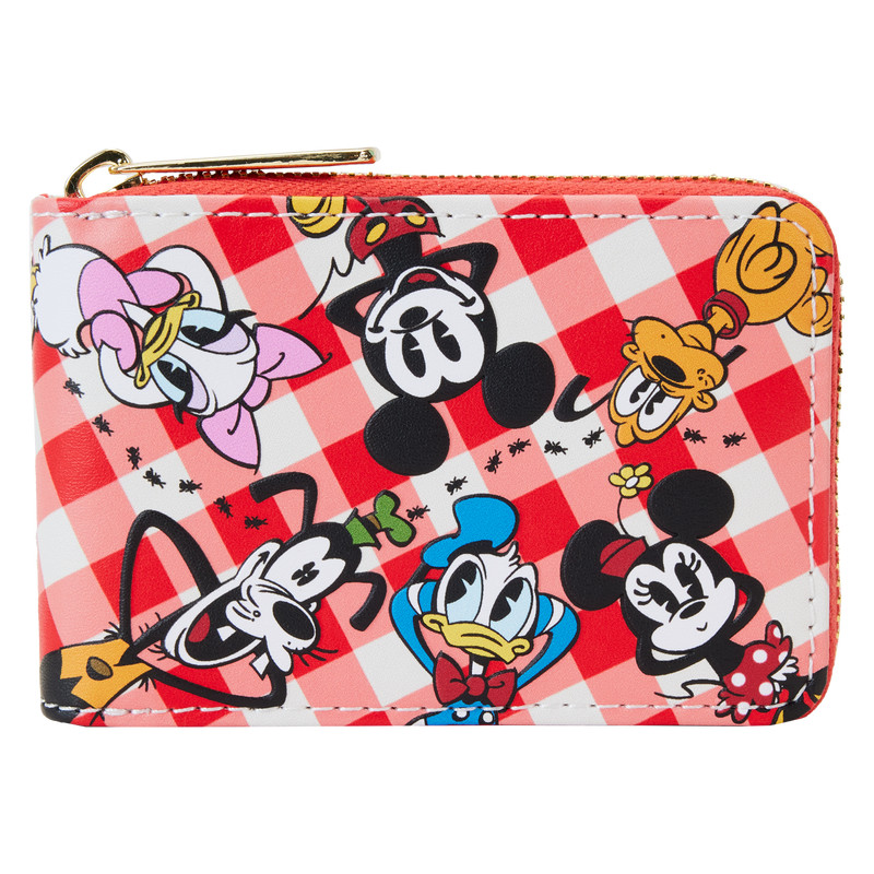 Portefeuille Accordéon Panier Pique-Nique Mickey & Friends - Disney Loungefly