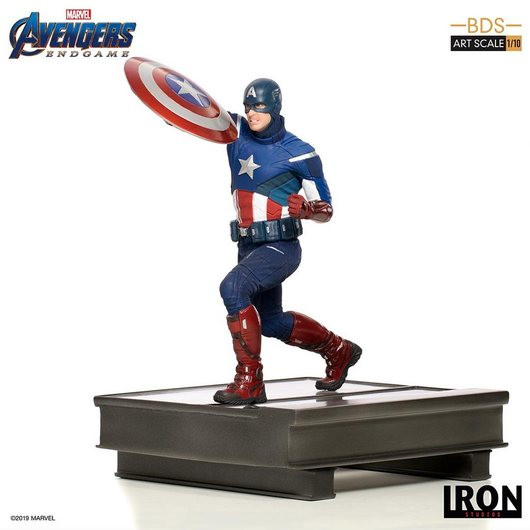 CAPITAIN AMERICA ART SCALE  - MARVEL