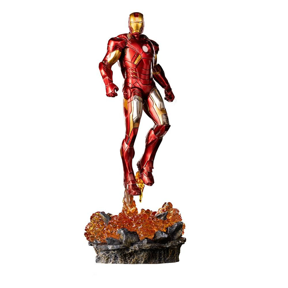 Iron Man Bataille de New York Art Scale - Marvel