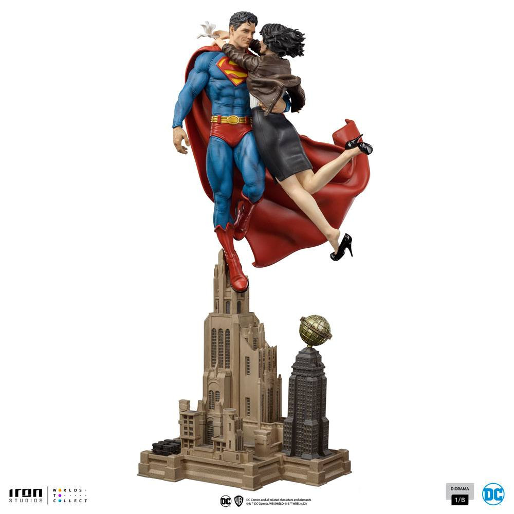 Diorama Superman et Lois - DC Comics