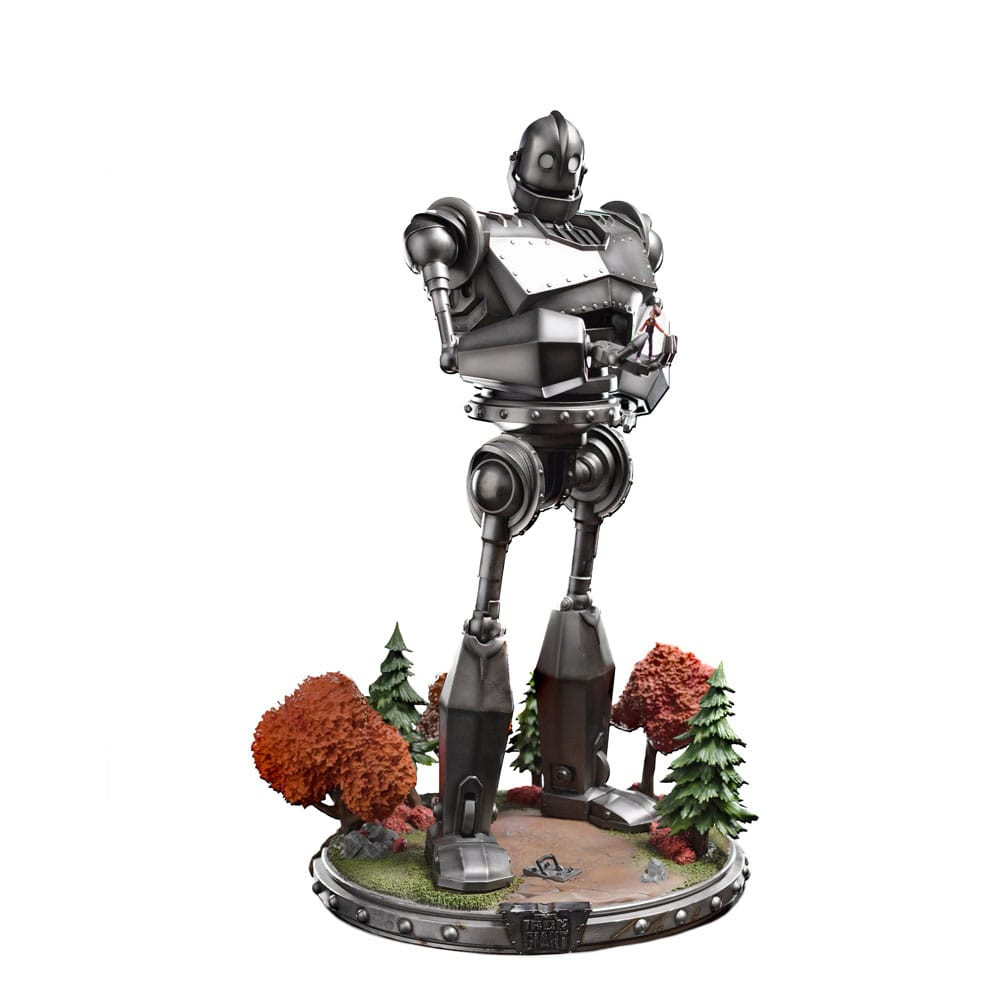 Iron Giant & Hogarth Hughes Demi Art Scale - Le géant de fer