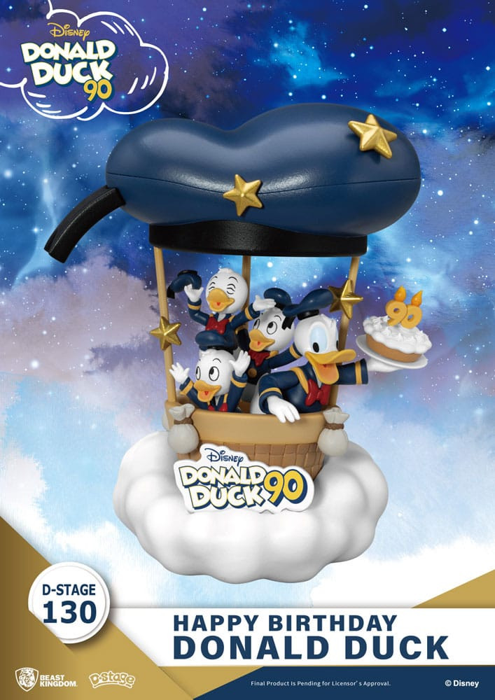 Diorama Donald Duck 90e anniversaire - Disney D-Stage