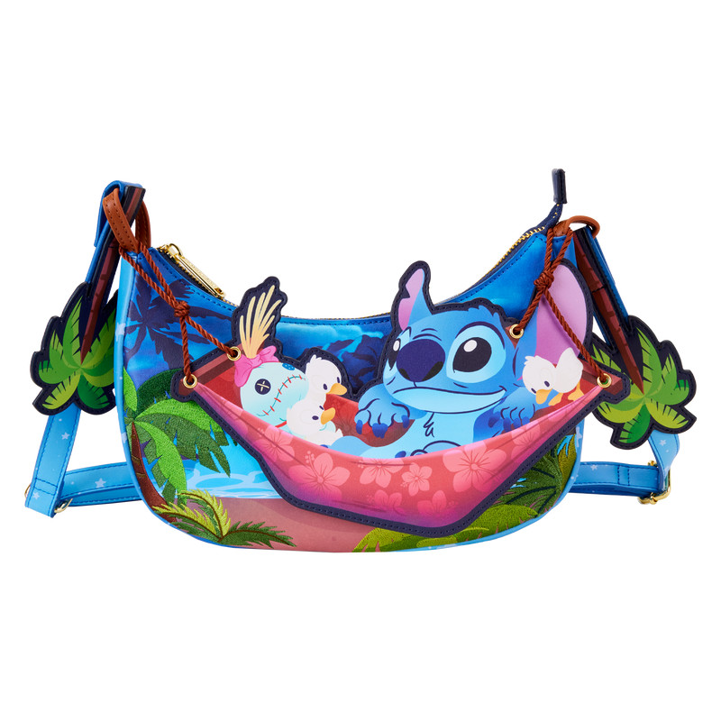 Sac à Bandoulière Stitch Camping Cuties - DISNEY LOUNGEFLY