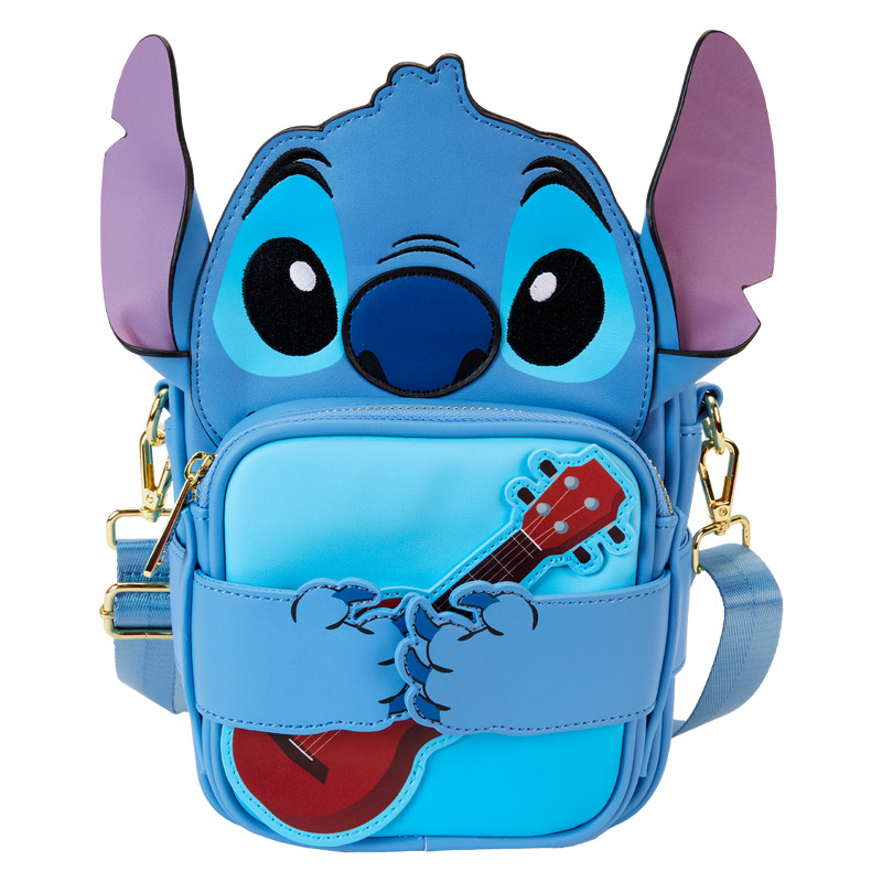 Stitch Camping Cuties Crossbuddies® Sac Bandoulière cosplay avec porte monnaie - DISNEY LOUNGEFLY