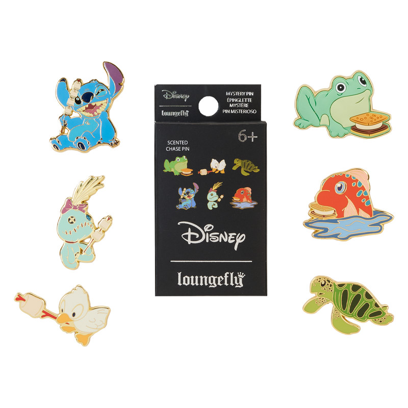 Pin boîte mystère Stitch Camping Cuties - DISNEY LOUNGEFLY