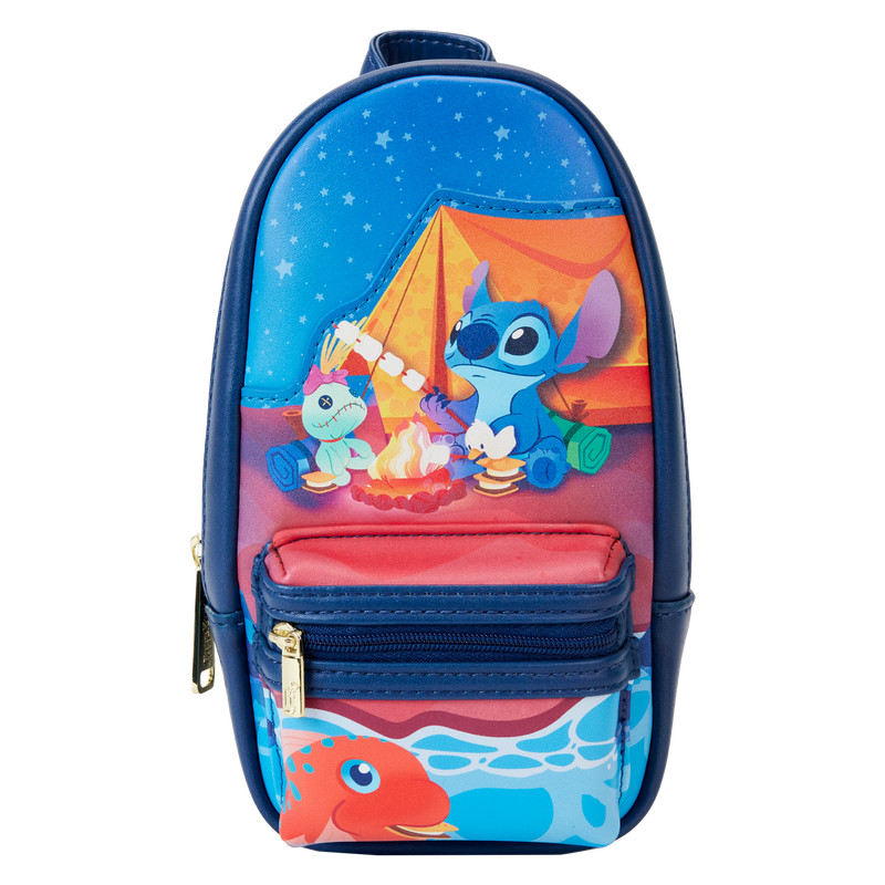 Trousse mini sac à dos Stitch Camping Cuties - DISNEY LOUNGEFLY