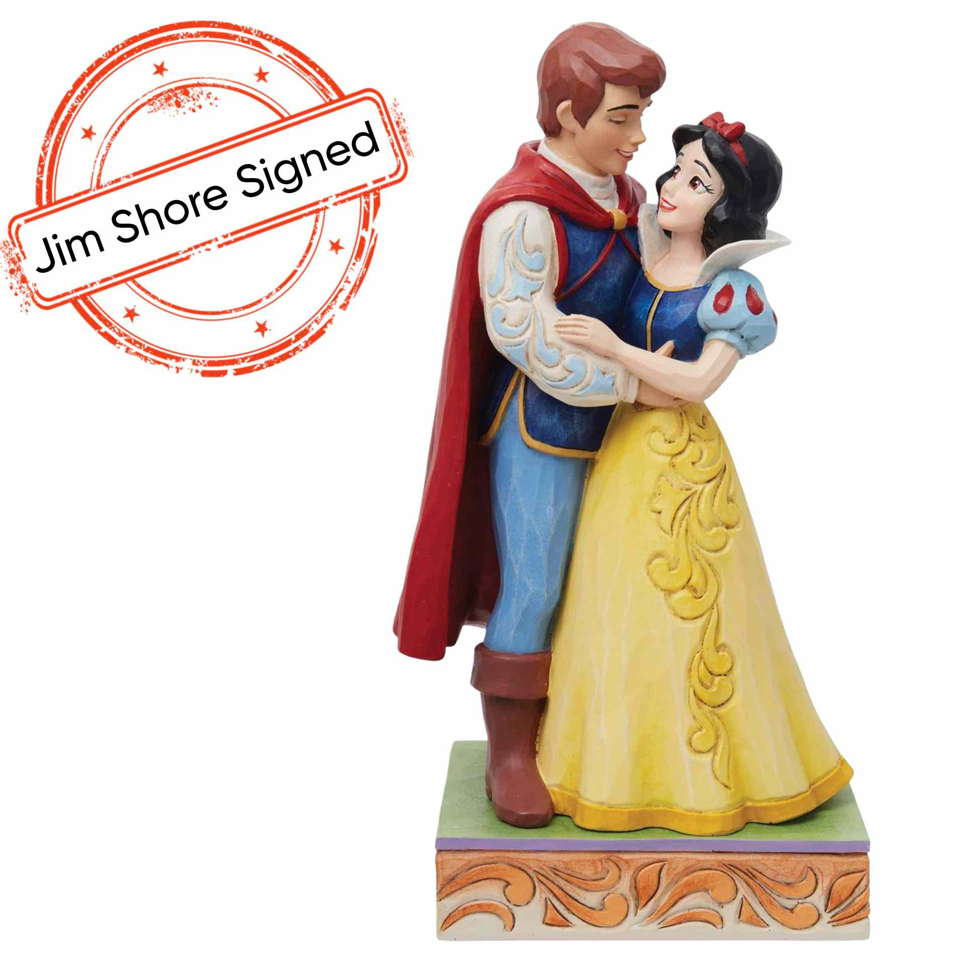 BLANCHE-NEIGE ET LE PRINCE [SIGNÉ PAR JIM SHORE] - DISNEY TRADITIONS