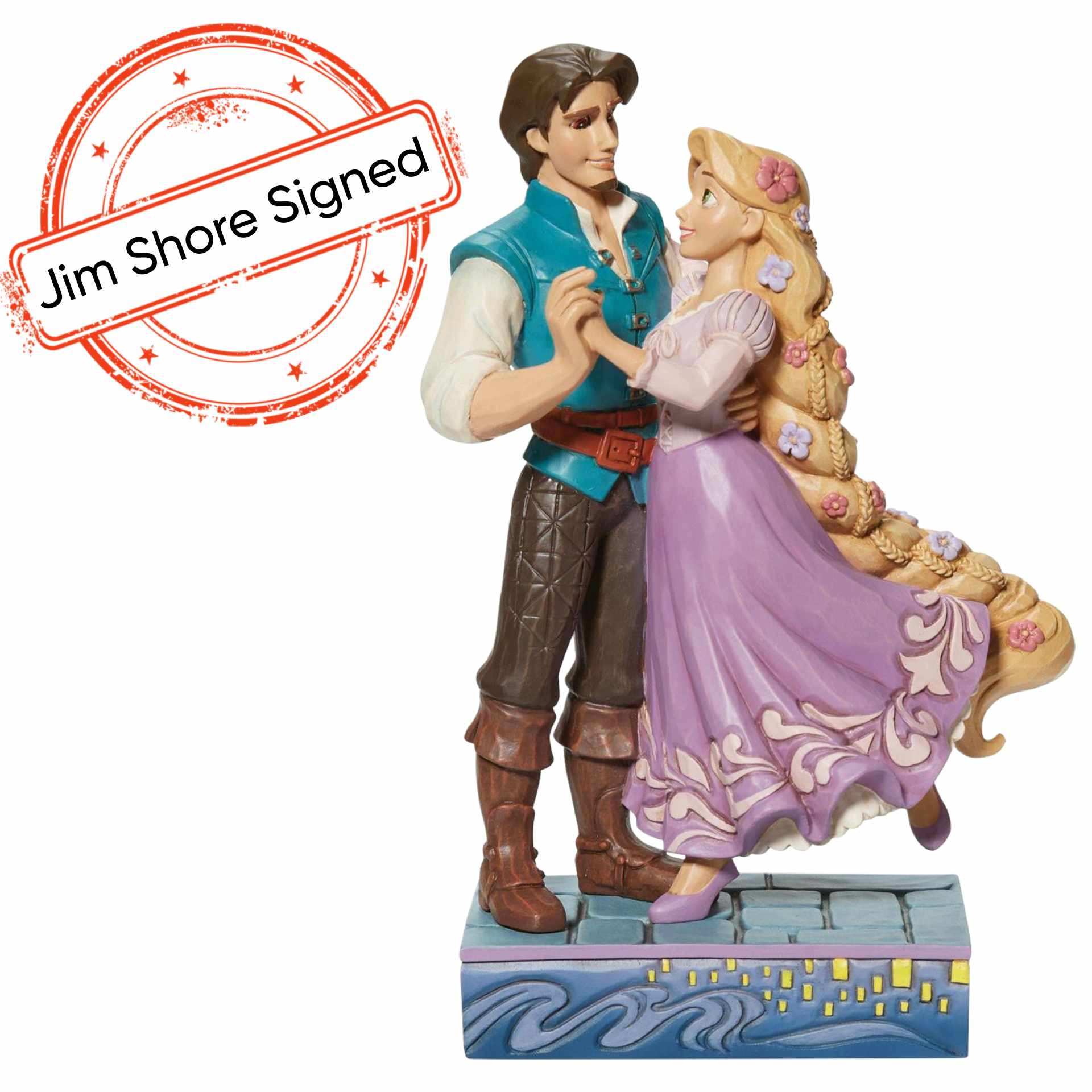 RAIPONCE & FLYNN LOVE [SIGNÉ PAR JIM SHORE] - DISNEY TRADITIONS