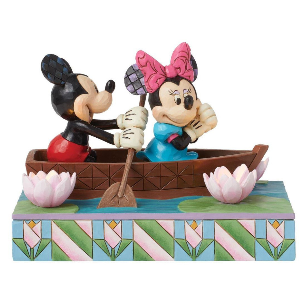 Chaloupe d'amour LED Mickey et Minnie - Disney Traditions