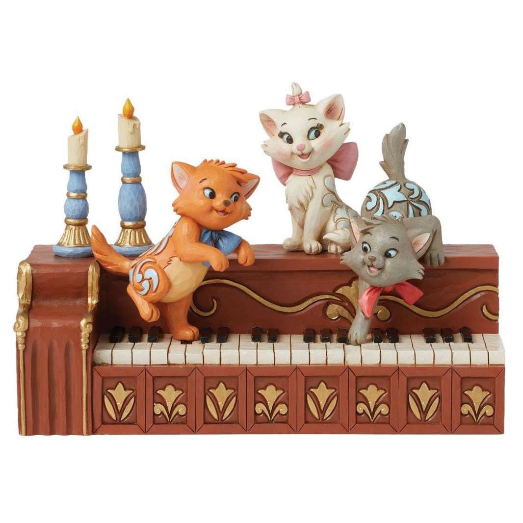 Chatons Aristochats sur un piano - Disney Traditions Aristochats