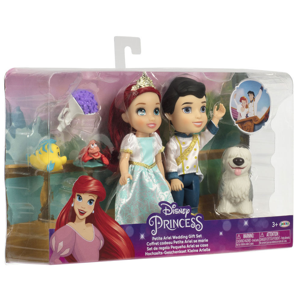 Poupées Ariel + Éric 15cm - Disney La Petite Sirène