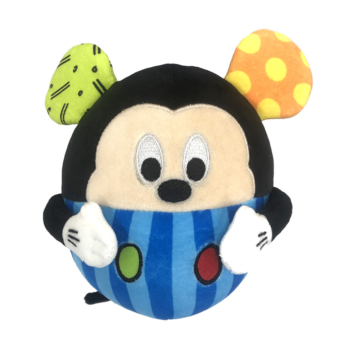 Peluche Mickey Mouse Pop à rayures bleues - Disney Britto