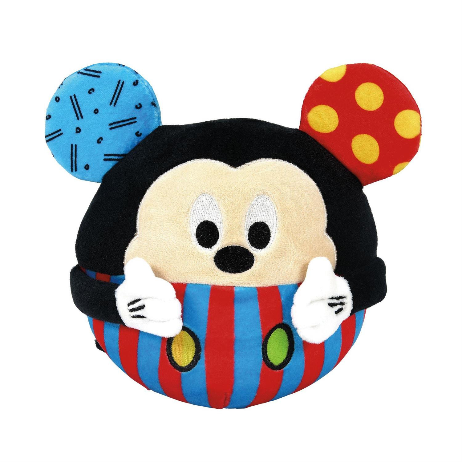 Peluche Pop Mickey Mouse à rayures rouges - Disney Britto