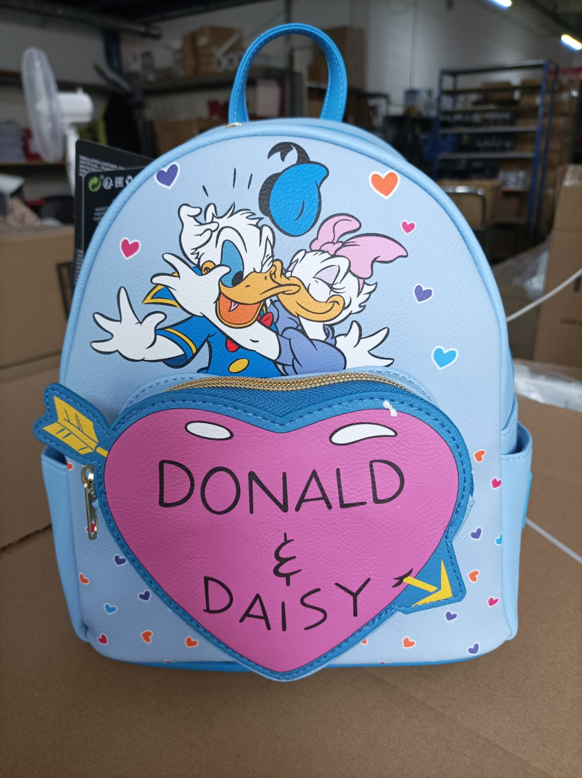 [DEFAUT] MINI SAC À DOS DONALD & DAISY VALENTINE - DISNEY LOUNGEFLY