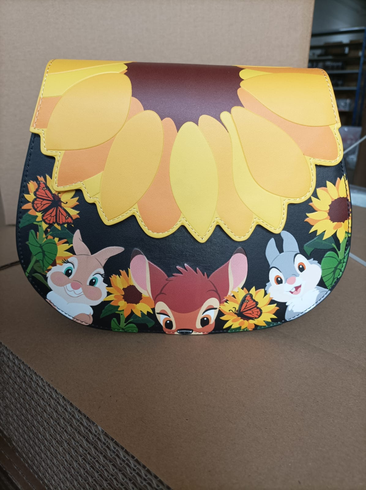 [DEFAUT] SAC À BANDOULIÈRE Bambi Tournesol Friends - DISNEY LOUNGEFLY