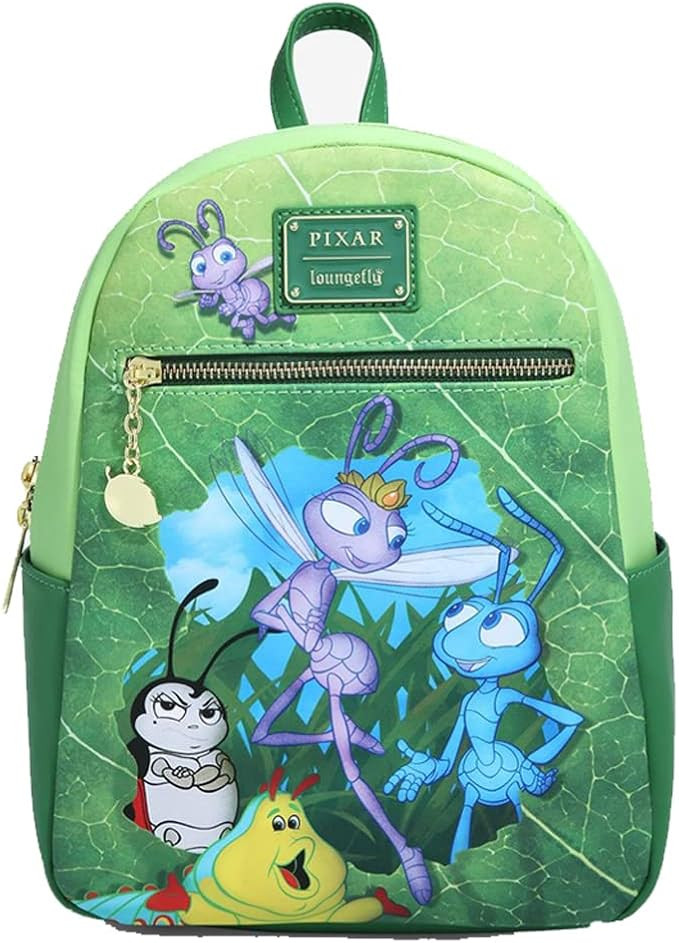 MINI SAC À DOS FEUILLE 1001 PATTES - DISNEY PIXAR LOUNGEFLY