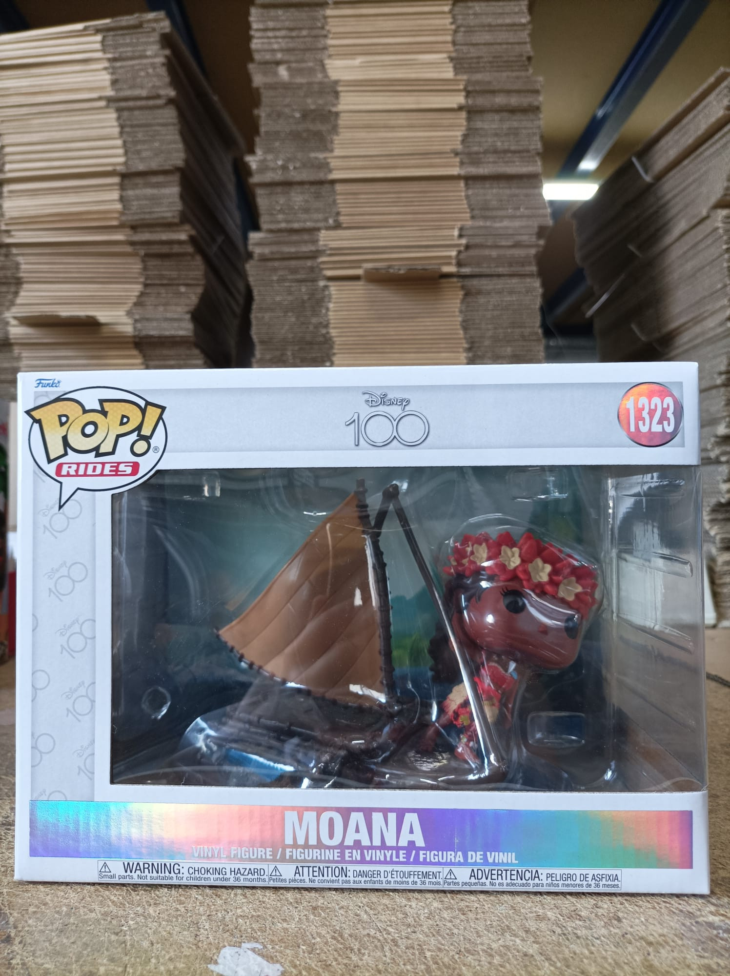 [DÉFAUT] Figurine Funko Pop! 1323 - Vaiana Disney's 100Eme Anniversaire