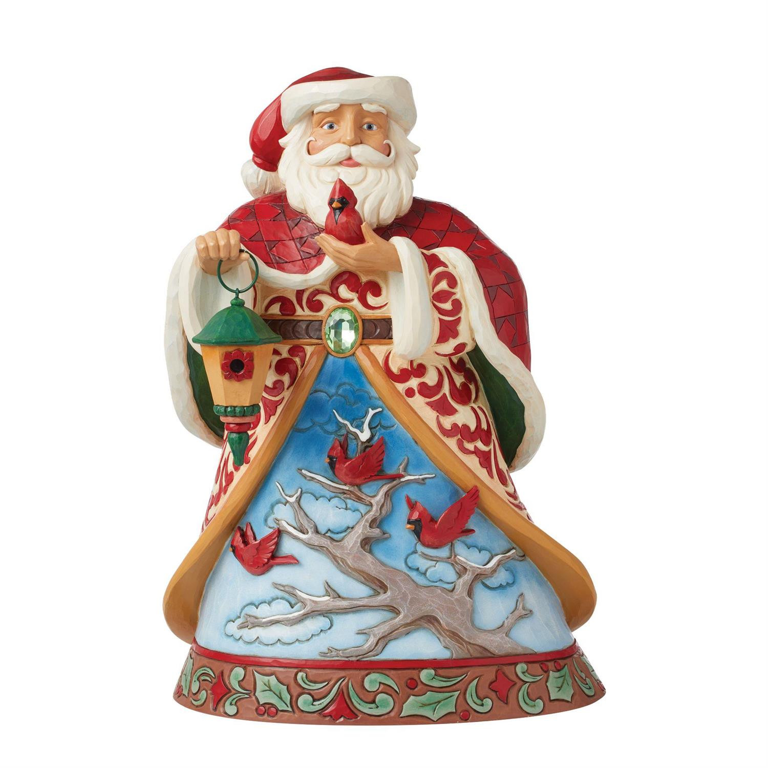 Figurine Père Noël Deluxe Édition Collector - JIM SHORE HEARTWOOD CREEK