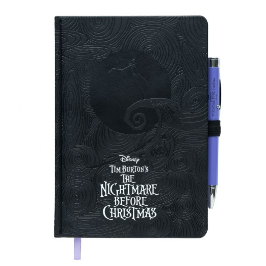 CARNET A5 PREMIUM AVEC STYLO PROJECTEUR - DISNEY L'ÉTRANGE NOËL DE MONSIEUR JACK