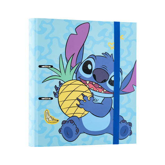 CLASSEUR 2 ANNEAUX PREMIUM - DISNEY STITCH TROPICAL